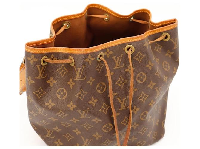 Louis Vuitton Borsa a Secchiello Monogram Noé Marrone - vista 6