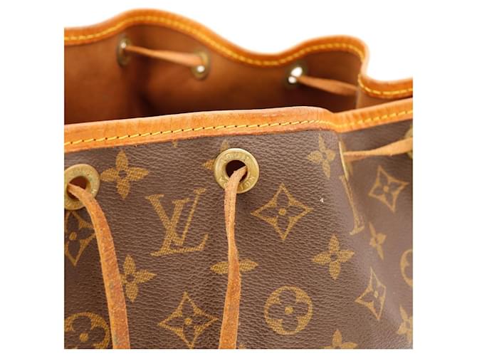 Louis Vuitton Borsa a Secchiello Monogram Noé Marrone - vista 7