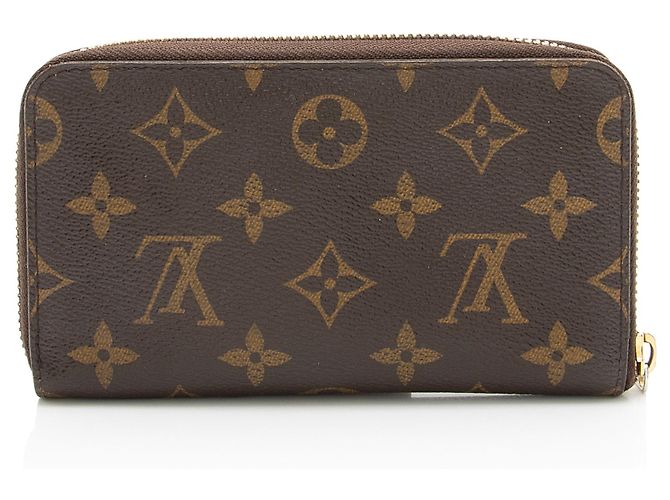 Cartera Compacta Zippy en Canvas Monogram Louis Vuitton Castaño - vista 3