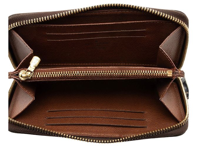 Cartera Compacta Zippy en Canvas Monogram Louis Vuitton Castaño - vista 5