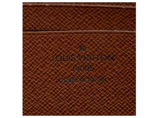 Cartera Compacta Zippy en Canvas Monogram Louis Vuitton Castaño - vista 6