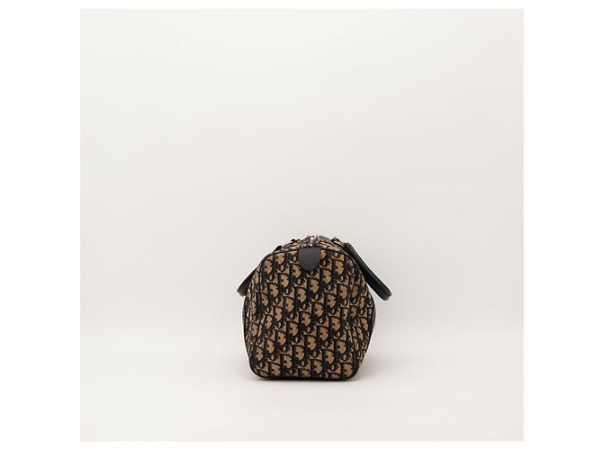 Christian Dior Borsa Boston Monogram Nero Monogramma - vista 5