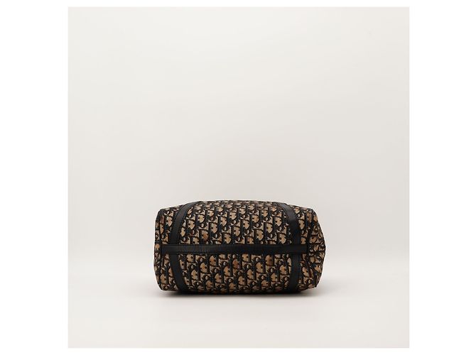 Christian Dior Borsa Boston Monogram Nero Monogramma - vista 6