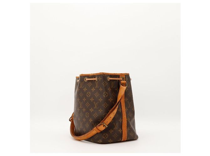 Louis Vuitton Monogram Noe GM Borsa a Secchiello Marrone Monogramma - vista 4