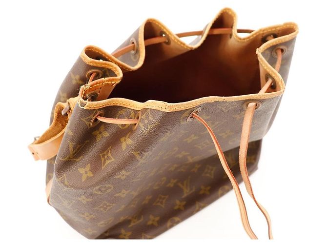 Louis Vuitton Borsa a Secchiello Monogram Noé Marrone Monogramma - vista 6