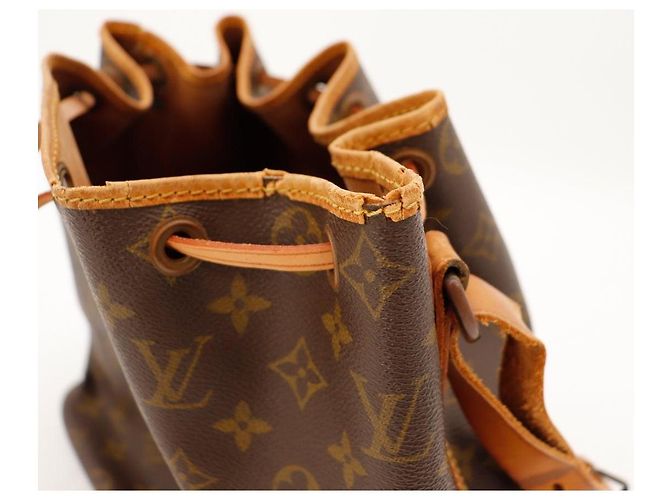 Louis Vuitton Borsa a Secchiello Monogram Noé Marrone Monogramma - vista 7