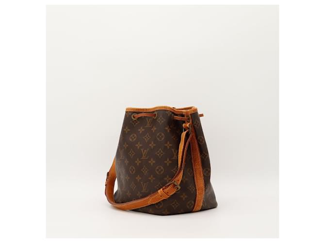 Louis Vuitton Noé Borsa a Secchiello Monogram Marrone - vista 4