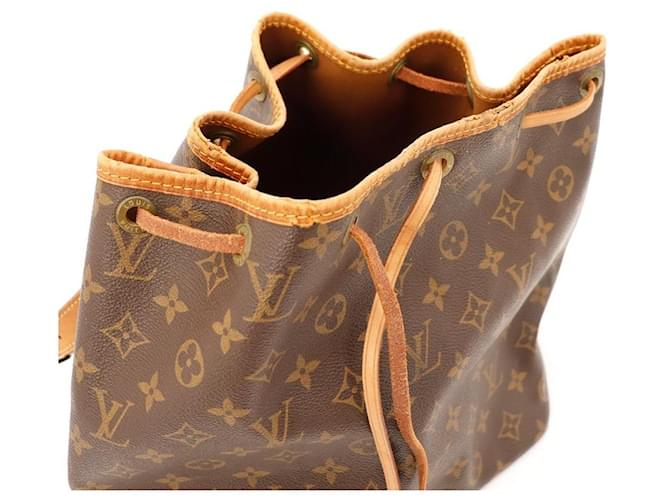 Louis Vuitton Noé Borsa a Secchiello Monogram Marrone - vista 6