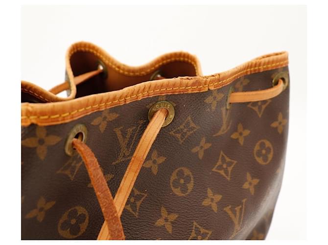 Louis Vuitton Noé Borsa a Secchiello Monogram Marrone - vista 7