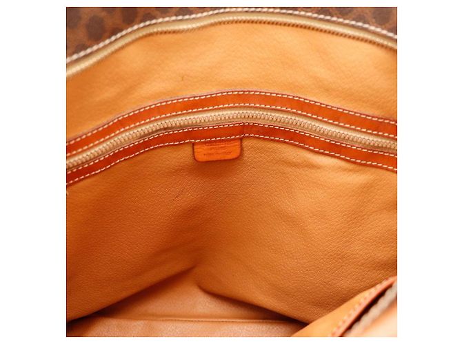Céline Celine Macadam Canvas und Leder Shopper Braun Monogramm - Ansicht 9