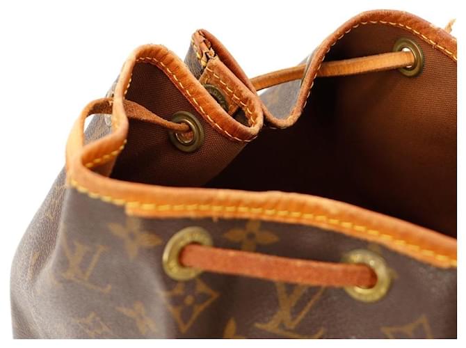 Louis Vuitton Borsa a Secchiello Monogram Noé Marrone Monogramma - vista 8