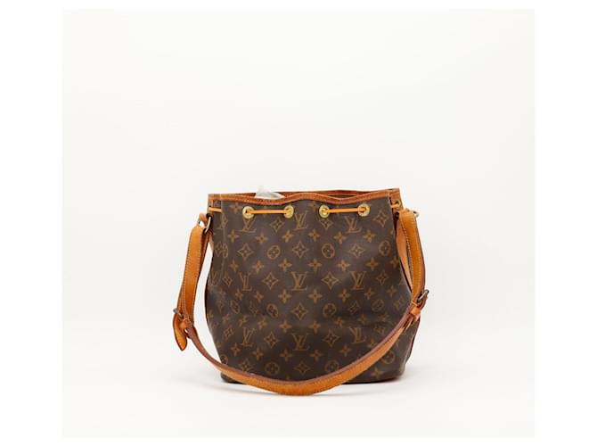 Louis Vuitton Monogram Noé Borsa a Secchiello Marrone Monogramma - vista 3