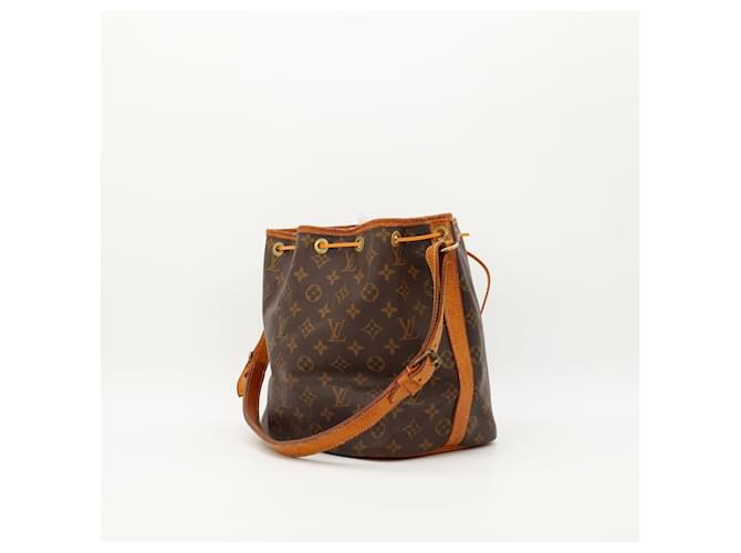 Louis Vuitton Monogram Noé Borsa a Secchiello Marrone Monogramma - vista 4