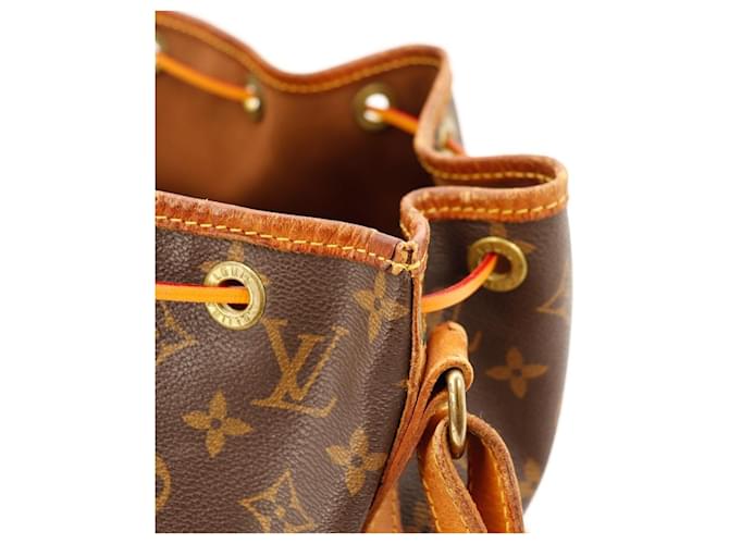 Louis Vuitton Monogram Noé Borsa a Secchiello Marrone Monogramma - vista 8