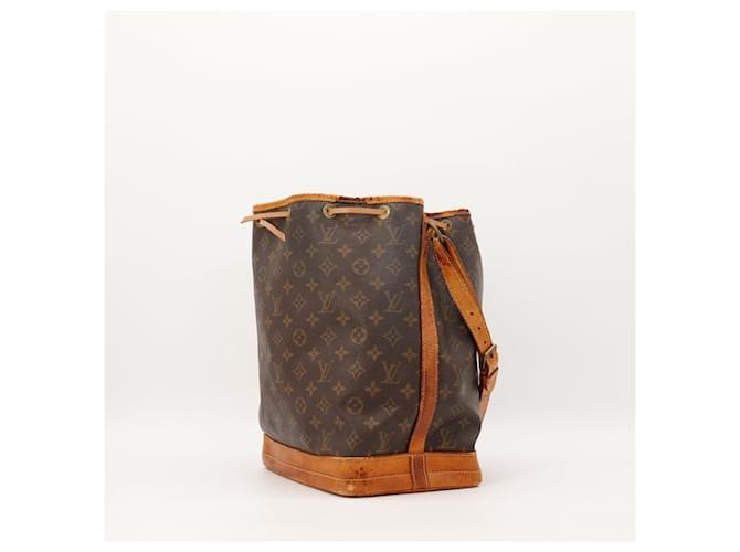 Louis Vuitton Monogram Noé Borsa a Secchiello Marrone Monogramma - vista 2