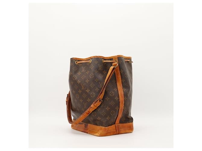 Louis Vuitton Monogram Noé Borsa a Secchiello Marrone Monogramma - vista 4