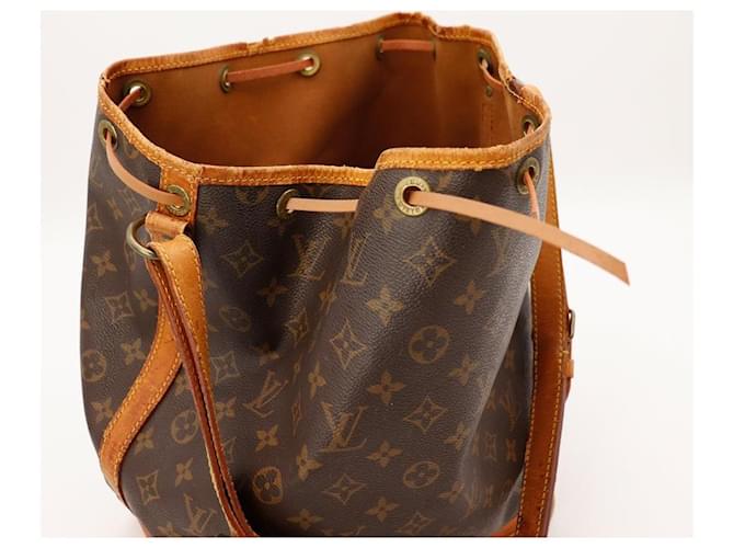Louis Vuitton Monogram Noé Borsa a Secchiello Marrone Monogramma - vista 6