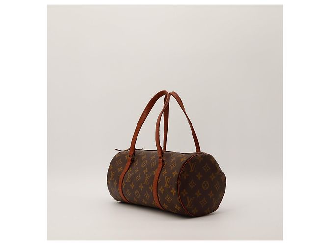 Borsa Louis Vuitton Monogram Papillon 30 Marrone Monogramma - vista 2