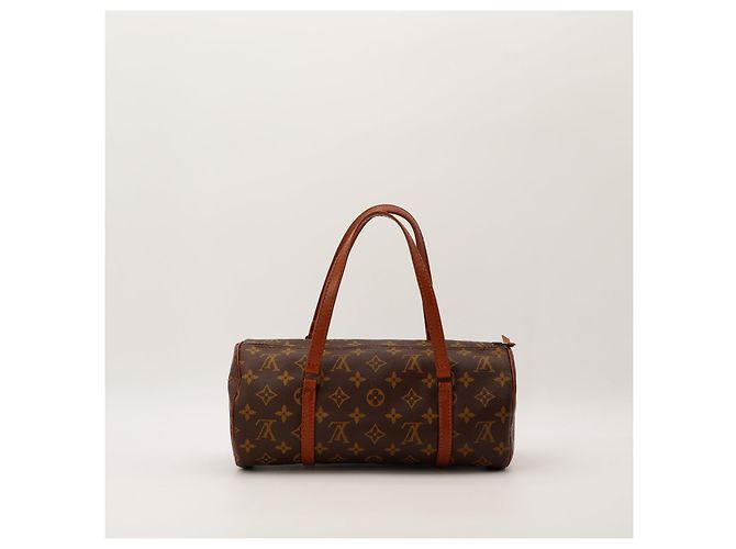 Borsa Louis Vuitton Monogram Papillon 30 Marrone Monogramma - vista 3