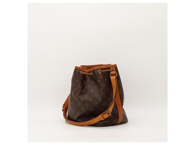 Louis Vuitton Borsa a secchiello Noe Monogram Marrone - vista 4