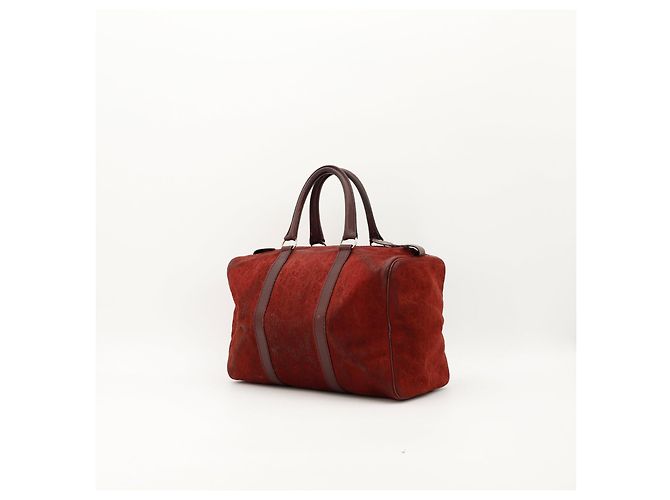 Christian Dior Trotter Borsa Boston Bordò - vista 2