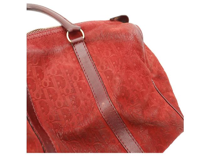 Christian Dior Trotter Borsa Boston Bordò - vista 8