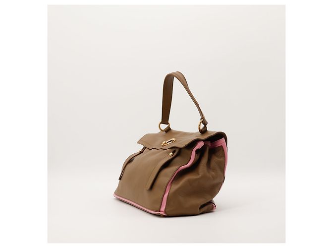 Borsa a mano Yves Saint Laurent Muse Two Marrone Rosa - vista 2
