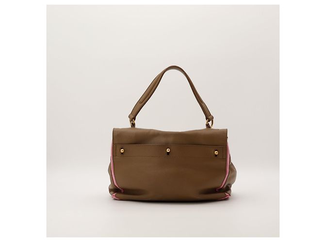 Borsa a mano Yves Saint Laurent Muse Two Marrone Rosa - vista 3