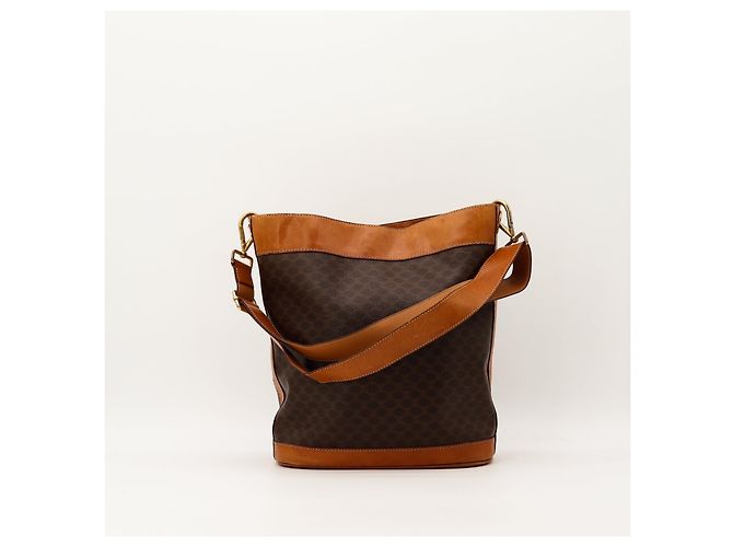 Céline Celine Macadam Beuteltasche Braun Monogramm - Ansicht 3