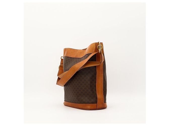 Céline Celine Macadam Beuteltasche Braun Monogramm - Ansicht 4