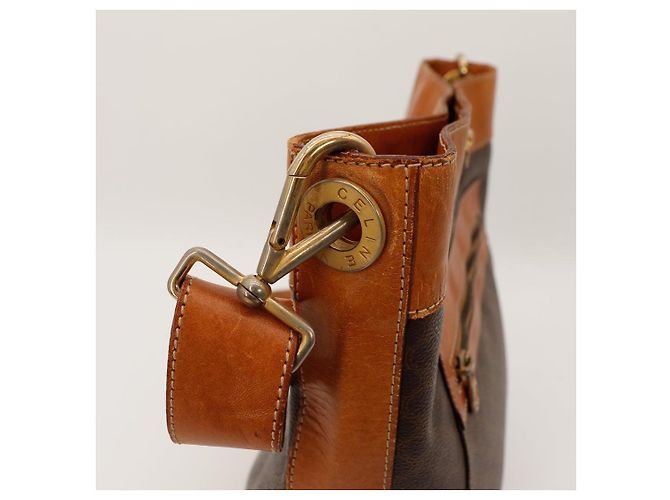 Céline Celine Macadam Beuteltasche Braun Monogramm - Ansicht 8
