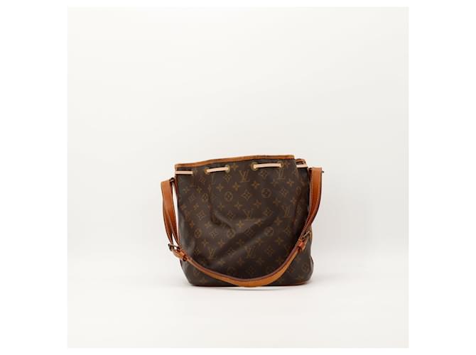 Louis Vuitton Borsa a secchiello Noe Monogram Marrone - vista 3