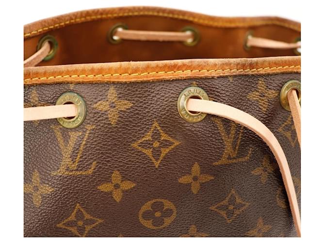 Louis Vuitton Borsa a secchiello Noe Monogram Marrone - vista 7