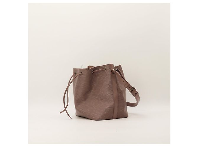 Louis Vuitton Borsa a Secchiello Noé in Pelle Epi Taupe - vista 2
