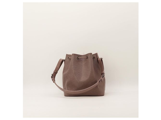 Louis Vuitton Borsa a Secchiello Noé in Pelle Epi Taupe - vista 3