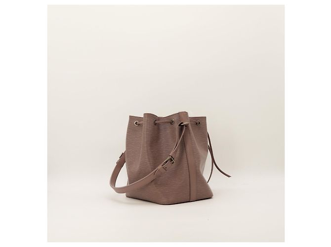 Louis Vuitton Borsa a Secchiello Noé in Pelle Epi Taupe - vista 4