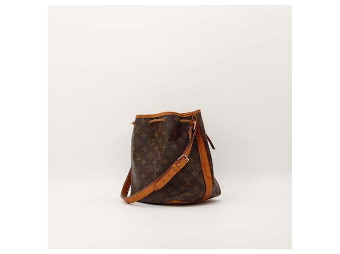 Louis Vuitton Monogram Noé Borsa a Secchiello Marrone Monogramma - vista 4