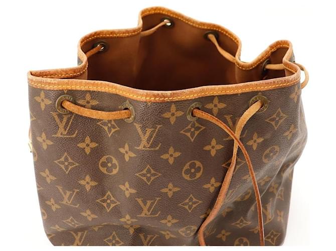 Louis Vuitton Monogram Noé Borsa a Secchiello Marrone Monogramma - vista 6