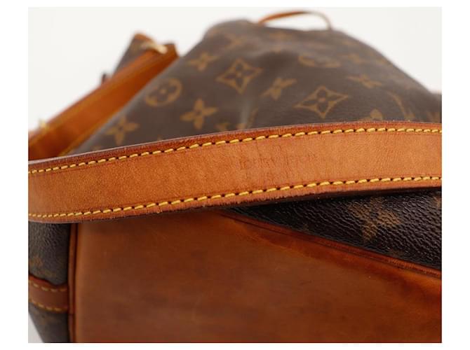 Louis Vuitton Monogram Noé Borsa a Secchiello Marrone Monogramma - vista 9