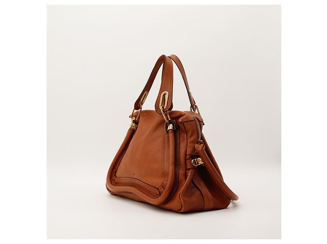 Chloé Borsa Paddington in pelle Marrone - vista 2