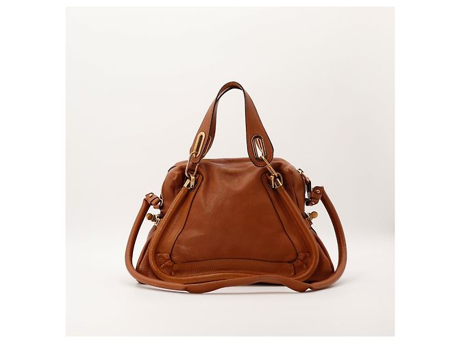 Chloé Borsa Paddington in pelle Marrone - vista 3