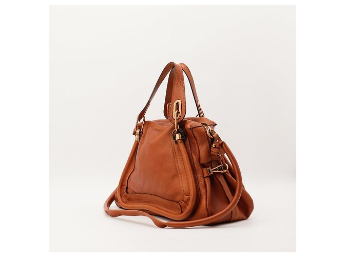Chloé Borsa Paddington in pelle Marrone - vista 4