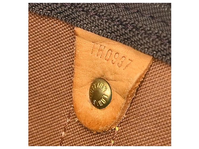 Louis Vuitton Keepall Bandouliere Monogram Canvas 60 Castaño - vista 5