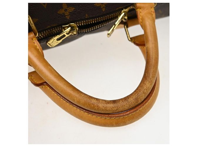 Louis Vuitton Keepall Bandouliere Monogram Canvas 60 Castaño - vista 6