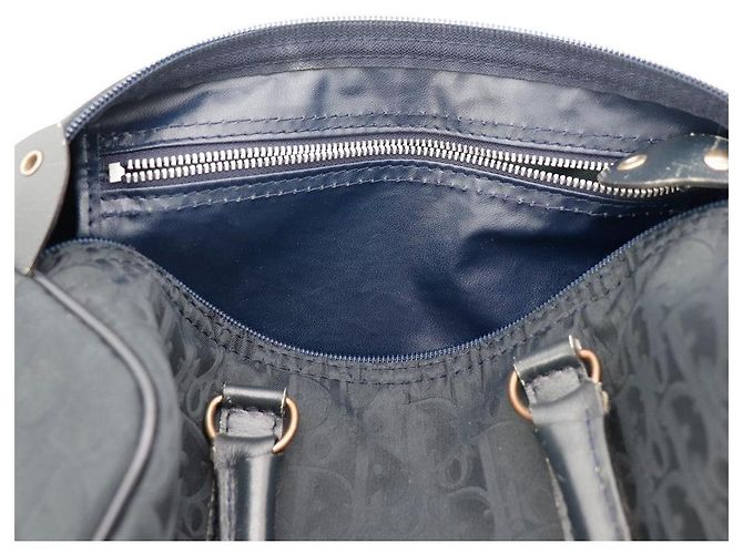 Christian Dior Borsa Boston Trotter Nero - vista 10