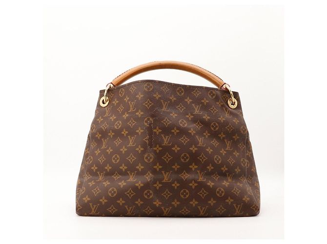 Louis Vuitton Artsy MM Borsa Monogram Canvas Marrone Monogramma - vista 3