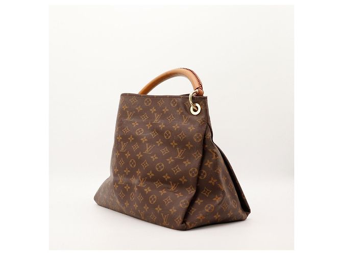 Louis Vuitton Artsy MM Borsa Monogram Canvas Marrone Monogramma - vista 4