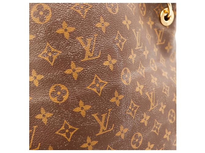 Louis Vuitton Artsy MM Borsa Monogram Canvas Marrone Monogramma - vista 7