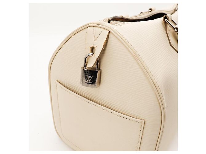 Louis Vuitton Speedy 30 Pelle Epi Beige - vista 7