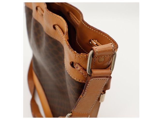 Céline Celine Macadam Bucket Bag Braun - Ansicht 10